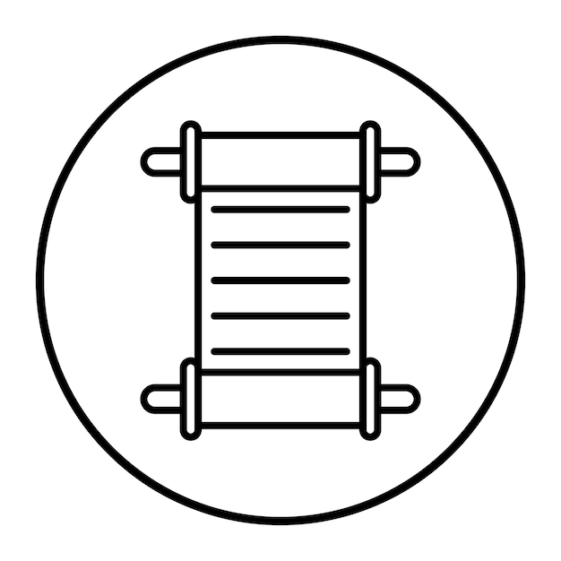 Ilustración vectorial del papiro