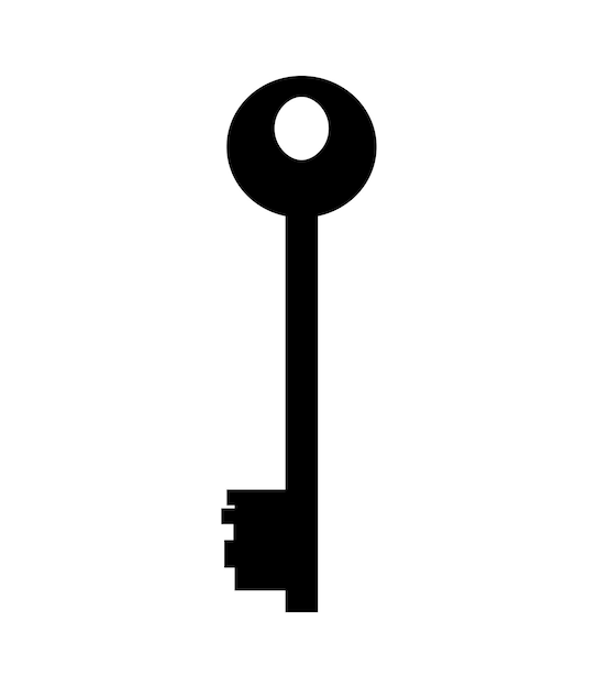 Ilustración vectorial del paquete de llaves y candados