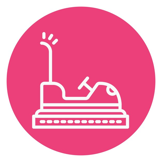 Ilustración vectorial del parachoques de los automóviles