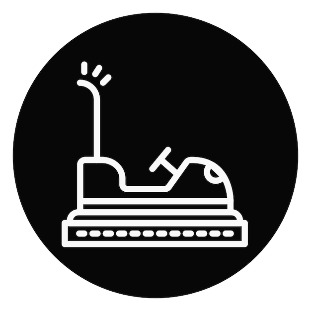 Ilustración vectorial del parachoques de los automóviles