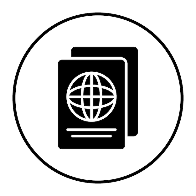 Ilustración vectorial del pasaporte