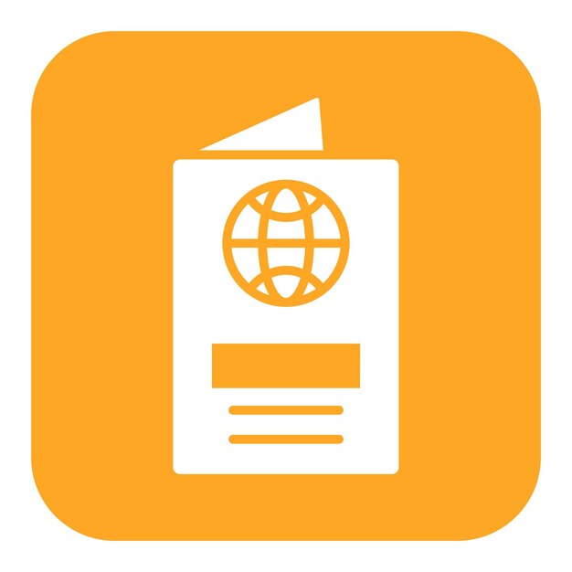 Ilustración vectorial del pasaporte