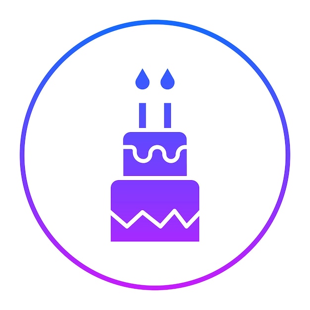 Ilustración vectorial de pasteles