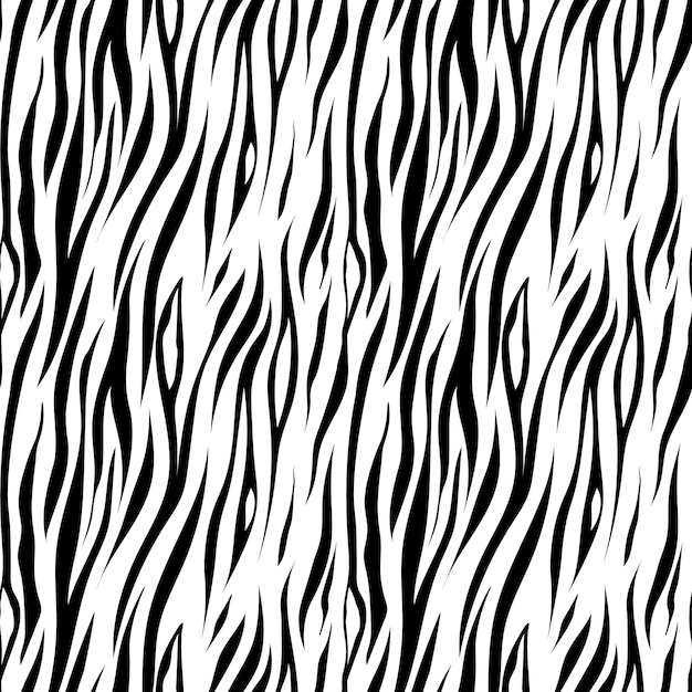 Ilustración vectorial patrón animal rayas de cebra rayas de tigre