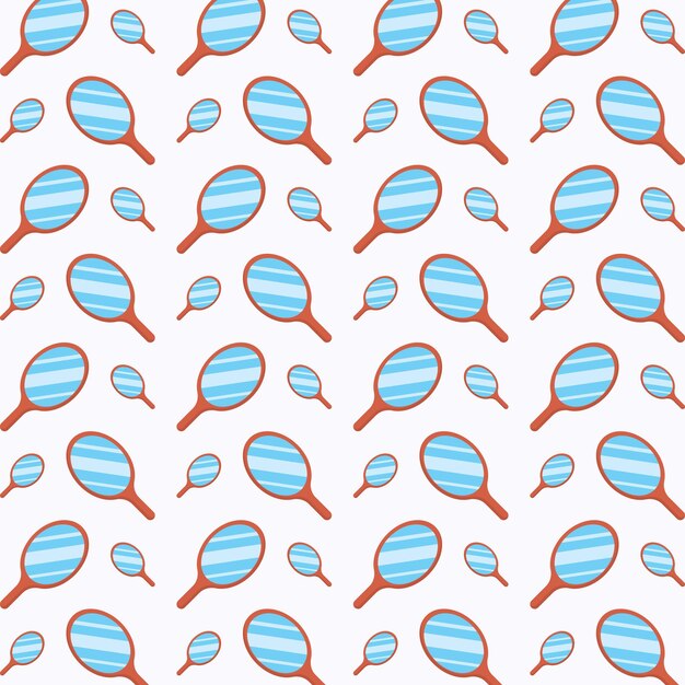 Ilustración vectorial de patrón sin costuras de colores abstractos de espejo a mano