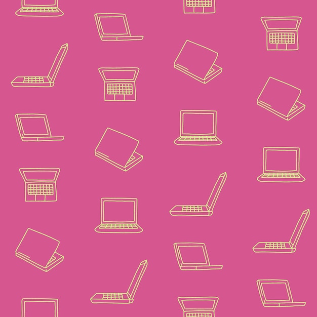 Ilustración vectorial de patrón sin costuras para la decoración de papel tapiz impreso