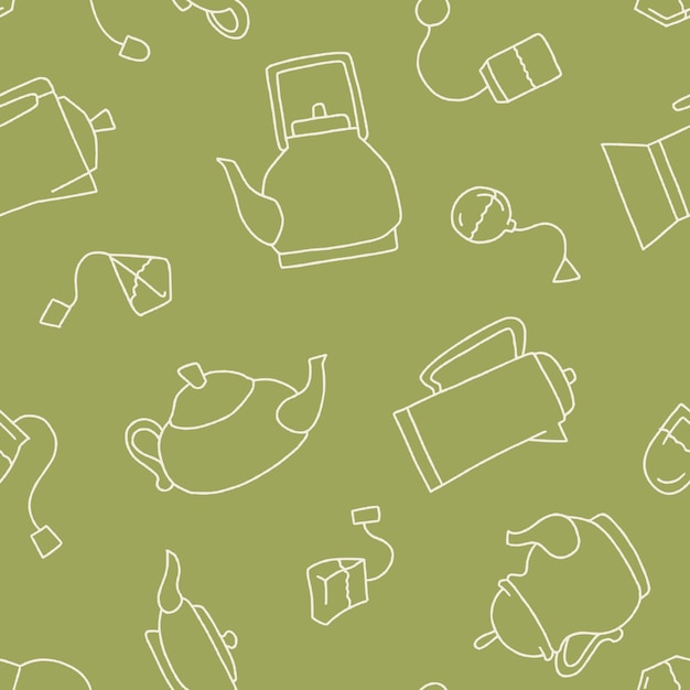 Ilustración vectorial de patrón sin costuras para la decoración de papel tapiz impreso