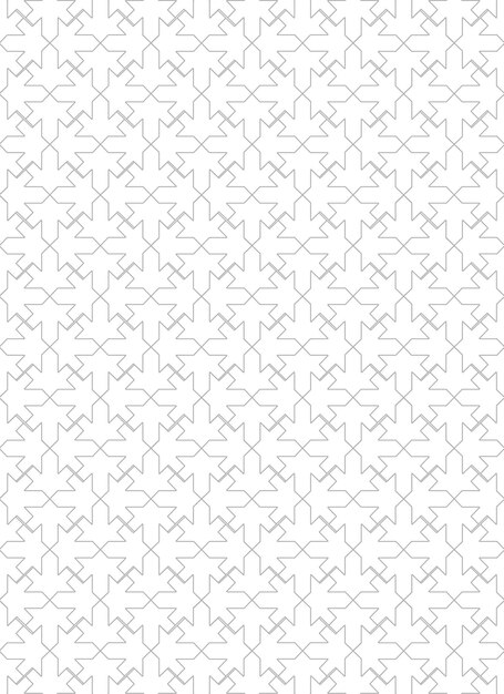 Ilustración vectorial de patrón de estilo de entrelazamiento