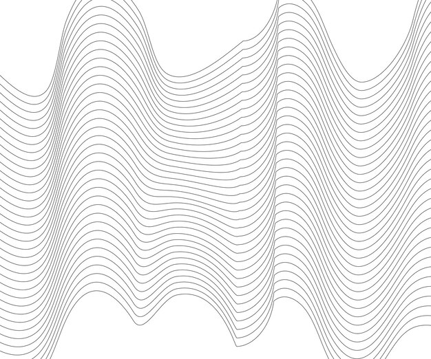 Ilustración vectorial del patrón gris de las líneas fondo abstracto