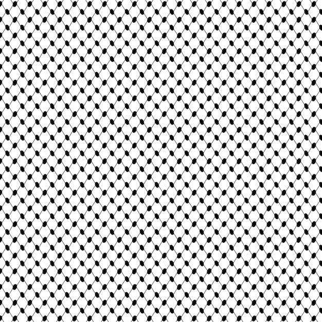 Ilustración vectorial del patrón de Palestina