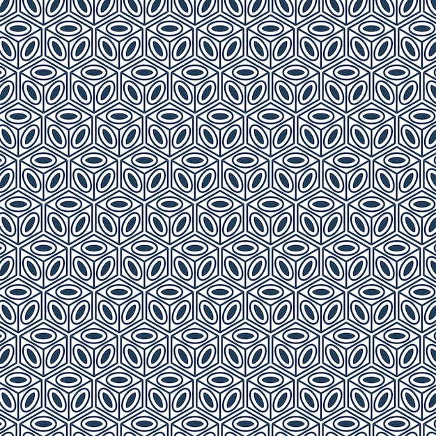 Ilustración vectorial de patrones geométricos