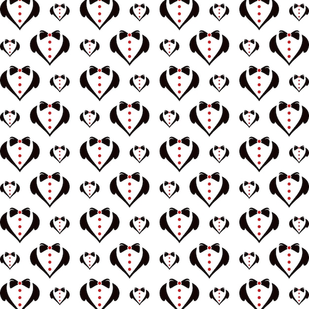 Ilustración vectorial de patrones repetitivos sin costuras abstractos y uniformes