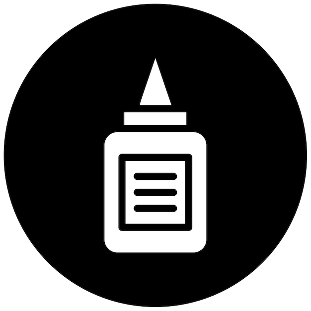 Ilustración vectorial de pegamento