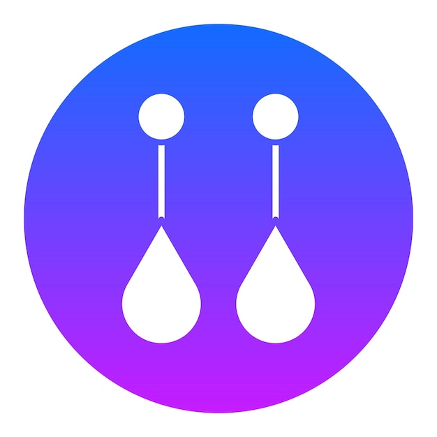 Ilustración vectorial de pendientes