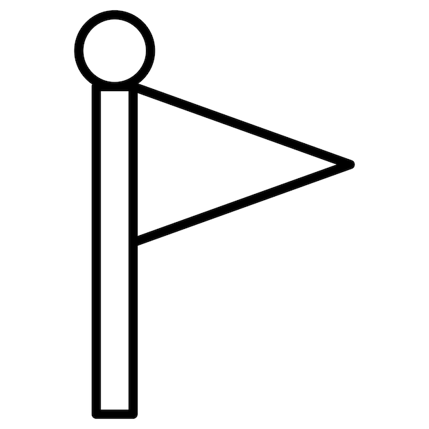 Ilustración vectorial de pennantes