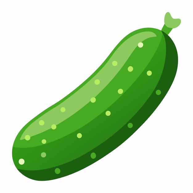 Ilustración vectorial de pepino