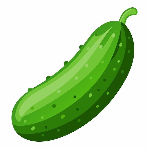 Ilustración vectorial de pepino