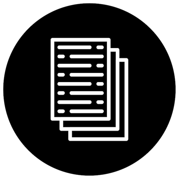 Ilustración vectorial del perfil de la empresa