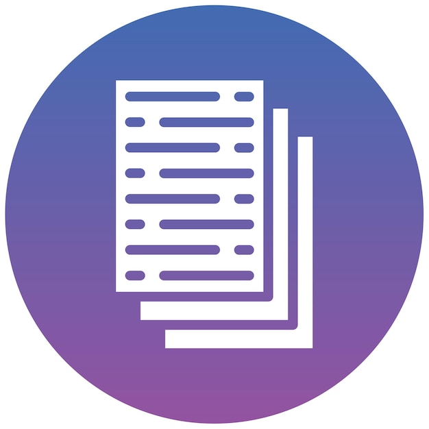 Ilustración vectorial del perfil de la empresa
