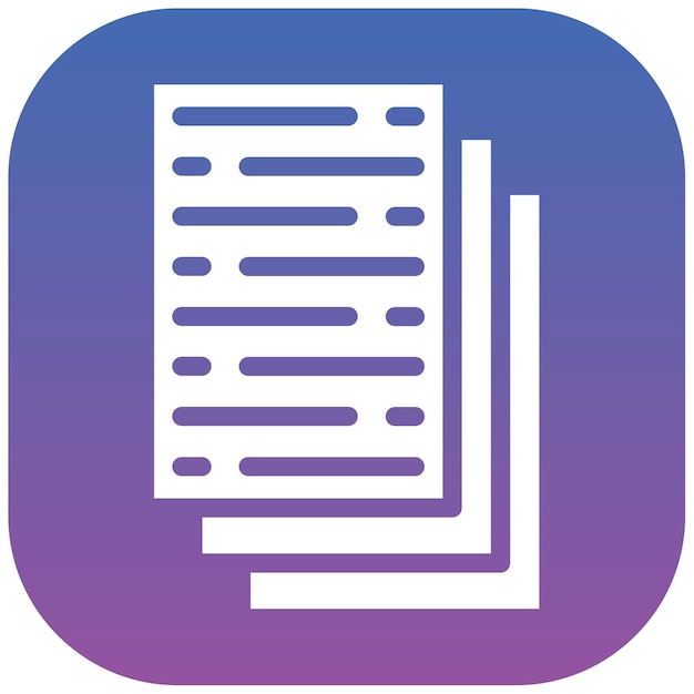 Ilustración vectorial del perfil de la empresa