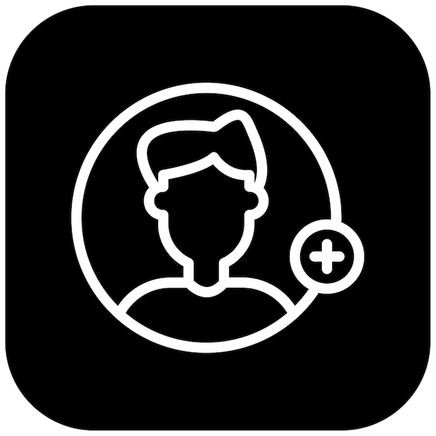 Ilustración vectorial del perfil del usuario