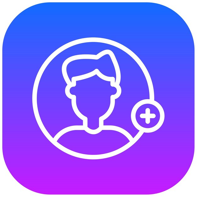 Ilustración vectorial del perfil del usuario