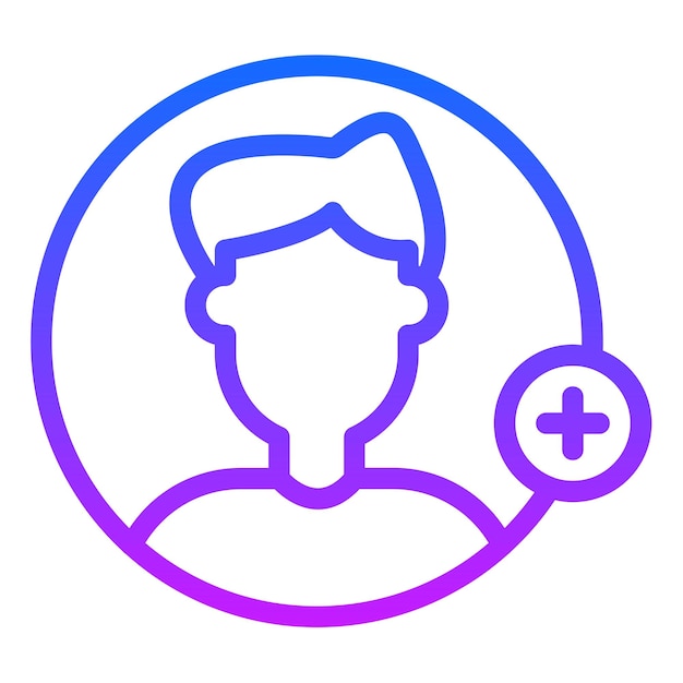 Ilustración vectorial del perfil del usuario