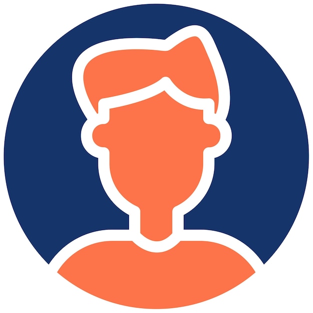 Ilustración vectorial del perfil del usuario