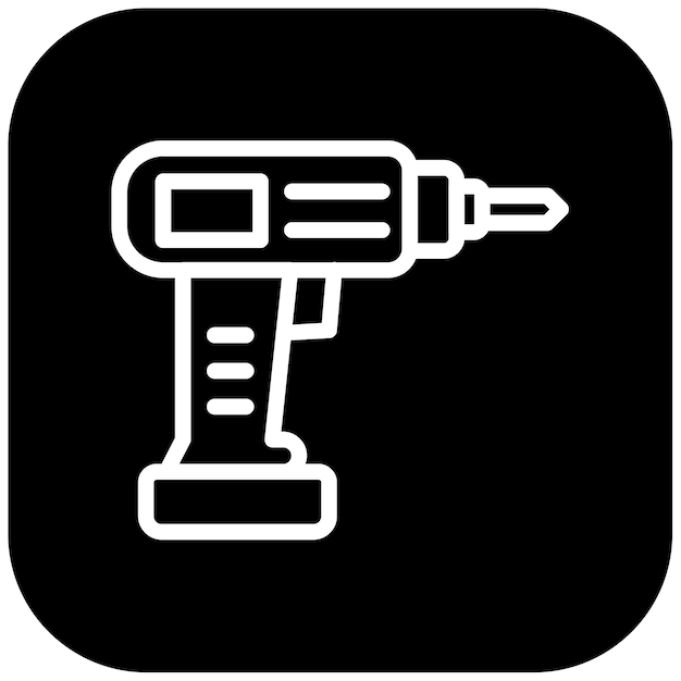 Ilustración vectorial de perforación