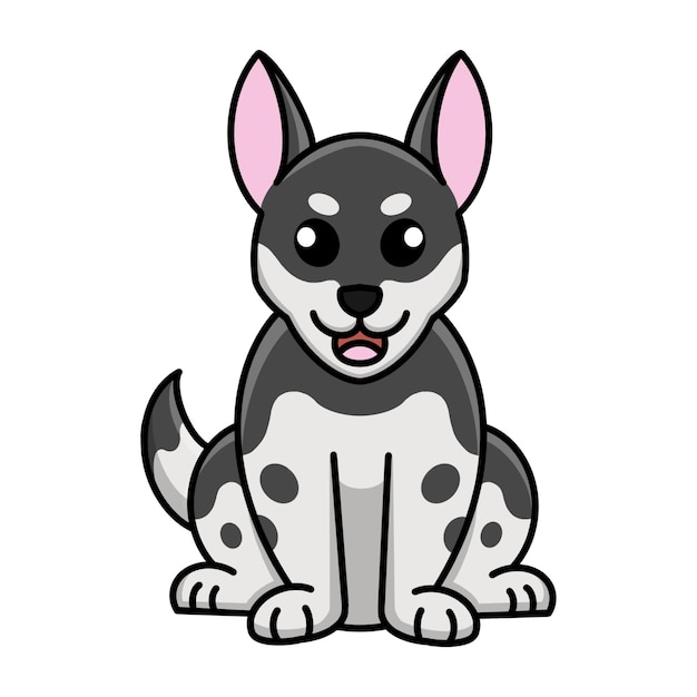 Ilustración vectorial de perros