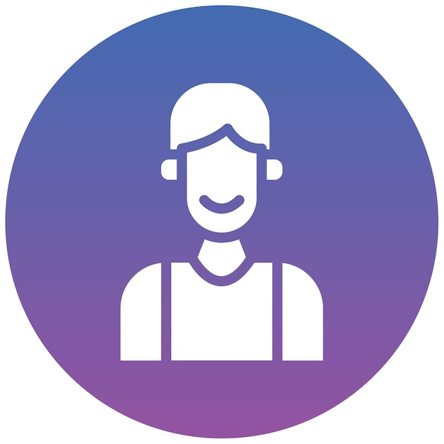 Ilustración vectorial de una persona nadando