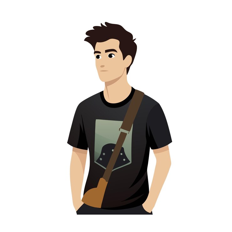Vector ilustración vectorial de personajes de hombres profesionales