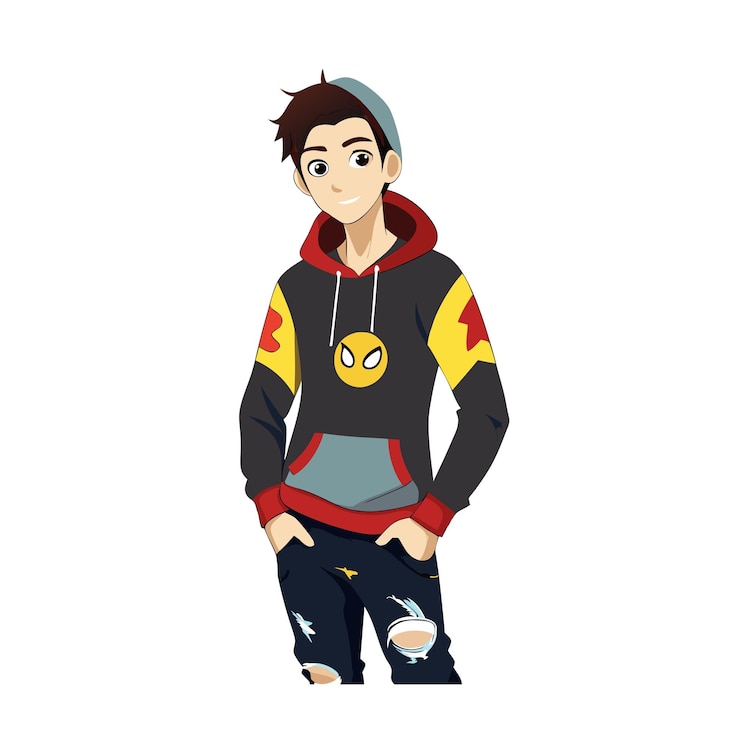 Vector ilustración vectorial de personajes de hombres profesionales
