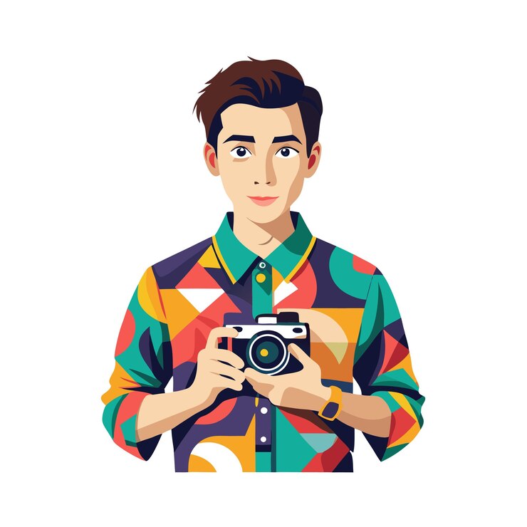 Ilustración vectorial de personajes de hombres profesionales