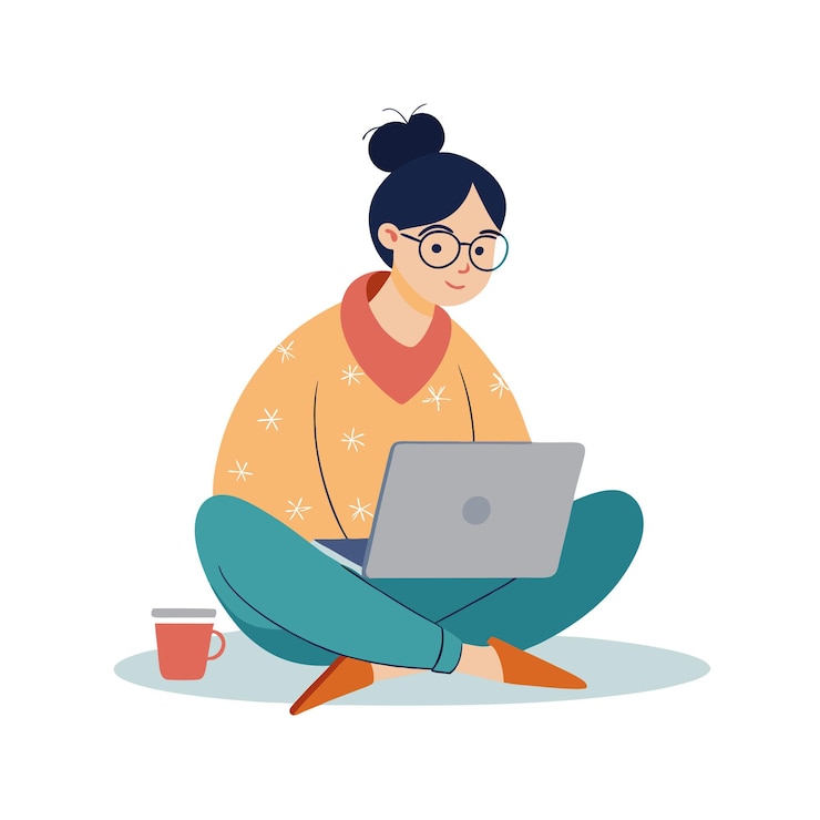 Vector ilustración vectorial de personajes de mujeres hermosas