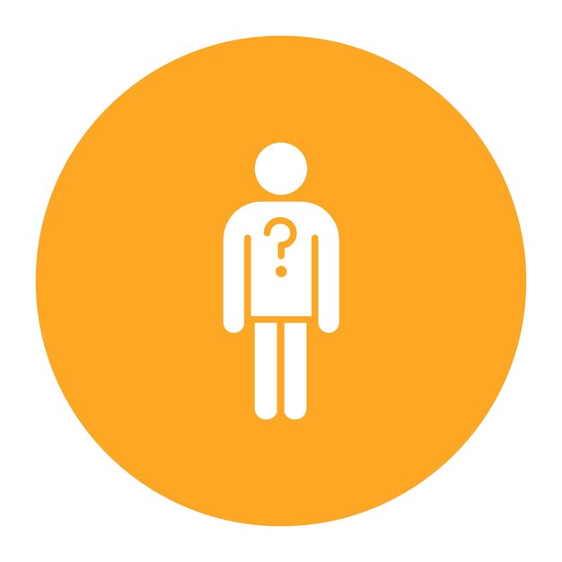 Ilustración vectorial de personas desaparecidas