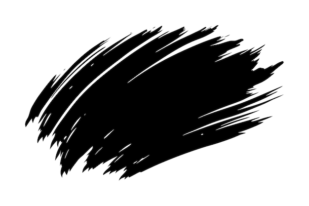 Ilustración vectorial con pinceladas artísticas