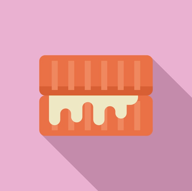 Ilustración vectorial de pintura goteando en un recipiente