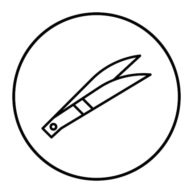 Ilustración vectorial de las pinzas