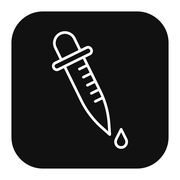 Ilustración vectorial de pipetas
