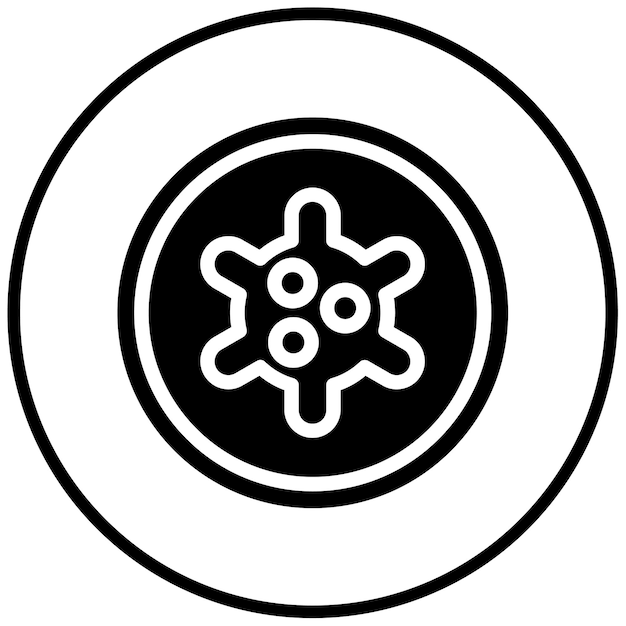 Ilustración vectorial de la placa de Petri