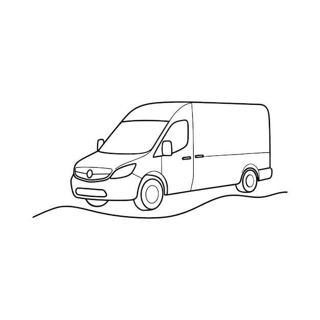 Ilustración vectorial plana de arte de línea continua aislada en fondo blanco
