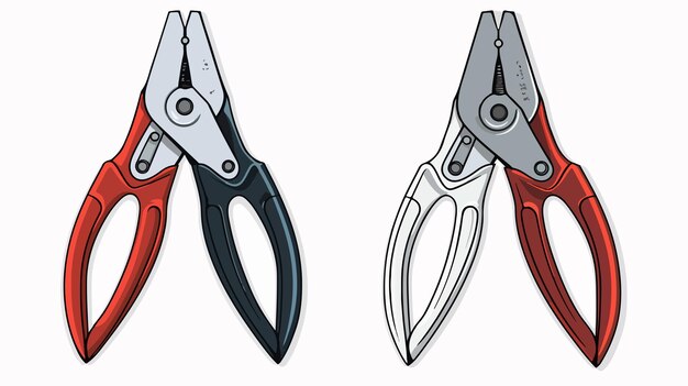 Ilustración vectorial plana de encajes aislados sobre un fondo blanco
