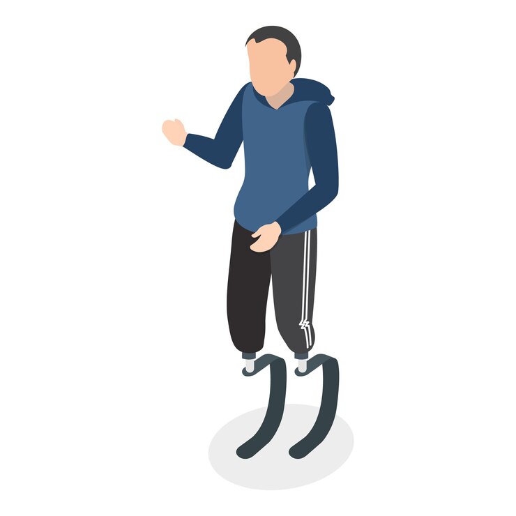 Vector ilustración vectorial plana isométrica 3d de personas con diferentes tipos de discapacidades igualdad diversidad e inclusión artículo 7