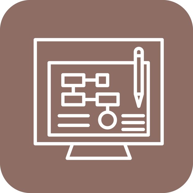Ilustración vectorial de planificación