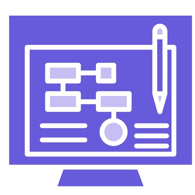 Ilustración vectorial de planificación