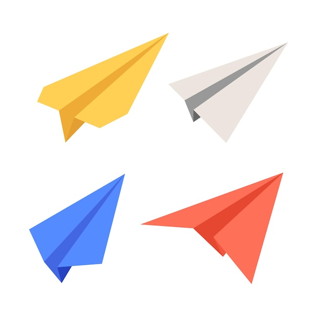 Ilustración vectorial del plano de papel de ensueño