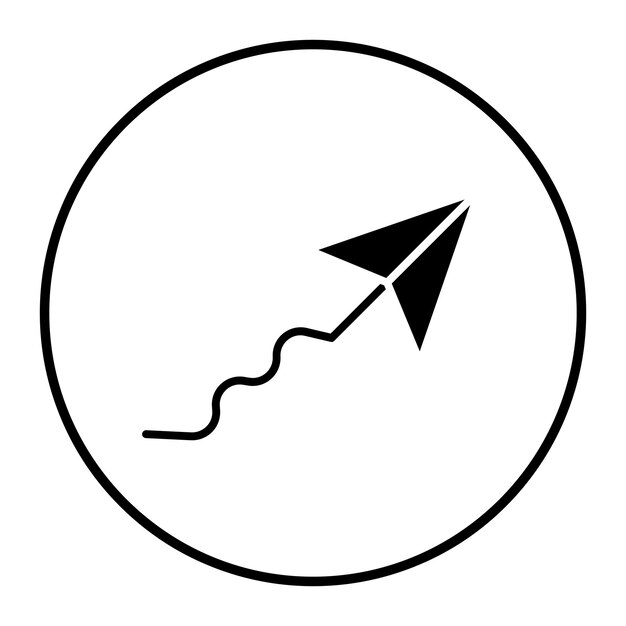 Ilustración vectorial del plano de papel