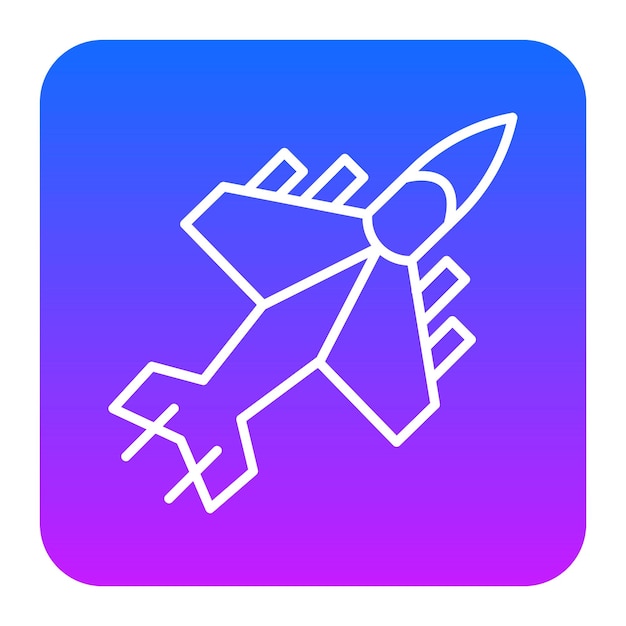Ilustración vectorial del plano