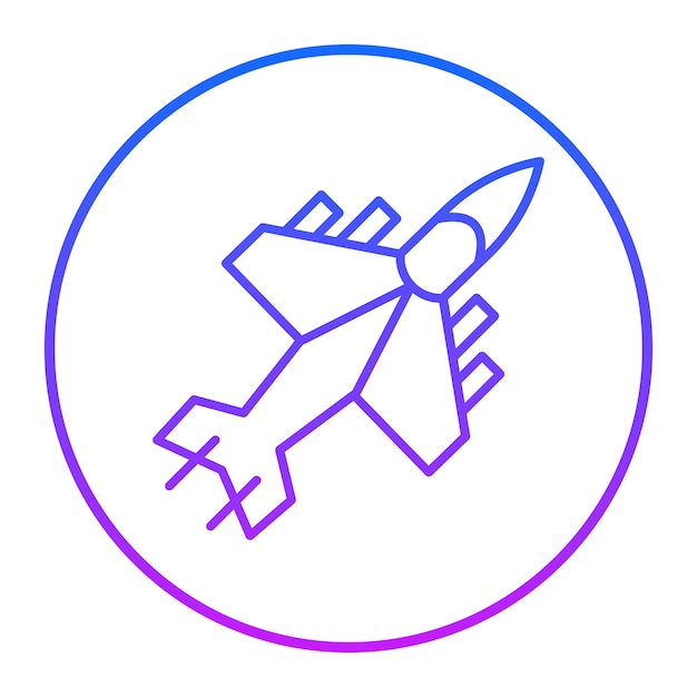Ilustración vectorial del plano